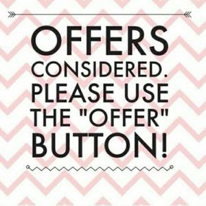 LET’S MAKE A DEAL! REASONABLE OFFERS ACCEPTED!